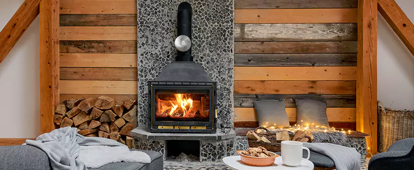 Thelin Hearth Products Direct Vent Gas Stove Fireplace Inspection in Horizon City, Texas
